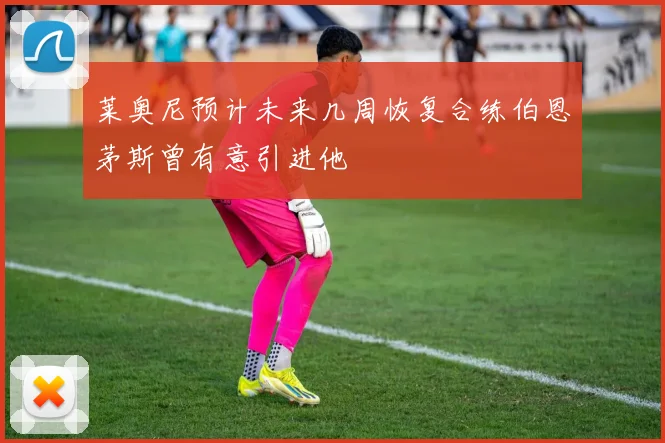 莱奥尼预计未来几周恢复合练伯恩茅斯曾有意引进他